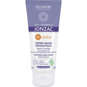 Jonzac Eau thermale Nutritive Crème mains réparatrice Bio 50 mL