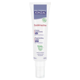 Jonzac Eau thermale Sublimactive Crème nuit régénérante Bio 40 mL