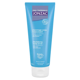 Jonzac Eau thermale Gommage ressourçant corps BIO et Vegan 200 mL