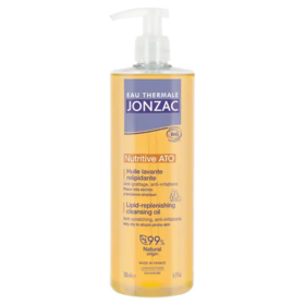 Jonzac Eau thermale Nutritive ATO+ Huile lavante relipidante Bio Anti-grattage500 mL