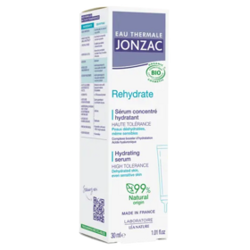 Jonzac Eau thermale Rehydrate Sérum concentré hydratant Bio 30 mL