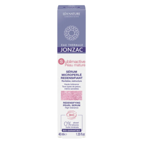 Jonzac Eau thermale Sublimactive Peau mature sérum Microperlé Bio 40 mL