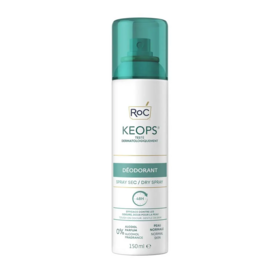 Roc Keops déodorant spray sec 150 ml – anti-transpirant transpiration abondante