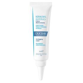 Ducray Keracnyl Glycolic+ Crème Désincrustante 30 ml