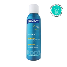 Ducray Keracnyl Spray corps asséchant anti-boutons 150 ml – Acné du dos et du torse