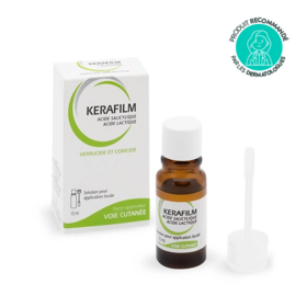 Ducray Kerafilm – Verrucide et coricide, traitement local des verrues et cors 10 ml