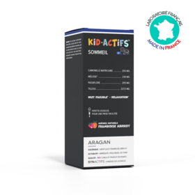 Kid Actifs Sommeil Aragan sirop enfant 125 ml – Endormissement naturel dès 3 ans