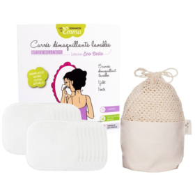 Kit Belle Bois Eucalyptus - Boîte + Fillet + 15 Carrés Démaquillants