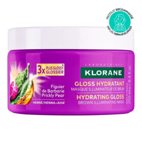 Klorane Masque Gloss Hydratant illuminateur de brun 250 ml
