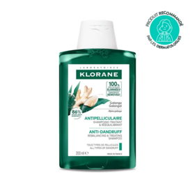Klorane Shampooing Traitant Galanga 200 ml pellicules rééquilibrant naturel