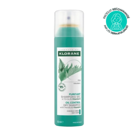 Klorane Shampooing Sec Purifiant à l’Ortie 150 ml cheveux gras séborégulateur