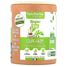 Konjac Bio - 200 Gélules d'Origine Végétale