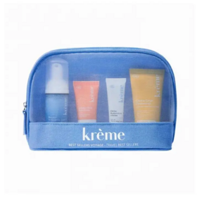 Krème Kit best-sellers voyage visage & corps — coffret soins bio format voyage