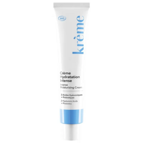 Krème Crème hydratante visage à l'acide hyaluronique 50 ml — soin repulpant peaux déshydratées