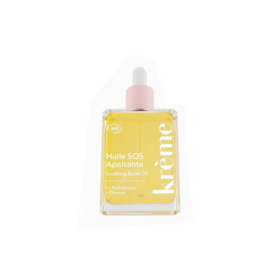 Krème Huile SOS apaisante et équilibrante visage Bio 30 ml — soin anti-rougeurs rééquilibrant