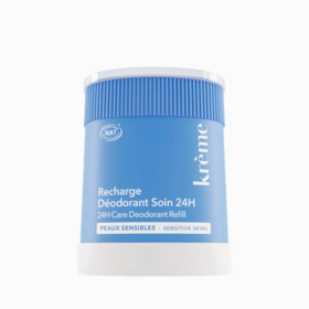Krème Recharge déodorant soin 24h 50 g – recharge déodorant naturel peaux sensibles