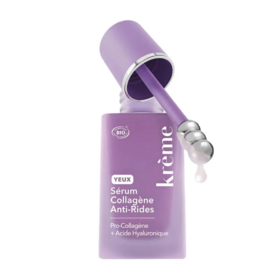 Krème Sérum yeux collagène anti-rides bio 15 ml — soin contour des yeux raffermissant