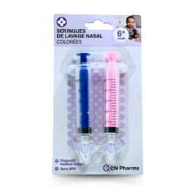 L2N Seringues nasales bébé colorées 10 ML