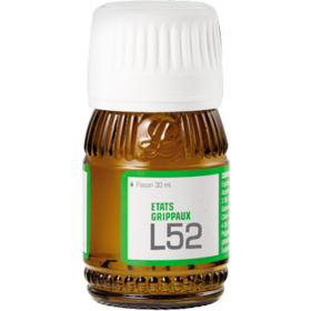 L52 Etats Grippaux -gouttes 30 ml