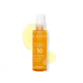 La Rosée Huile solaire SPF50 à l'huile d'abricot BIO 150ml