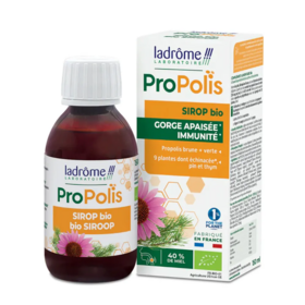 Ladrôme Propolis Bio 150 ml – sirop immunité et confort gorge