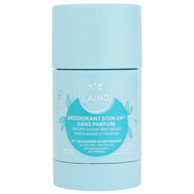 Laino déodorant soin 24h sans parfum 60 g — protection naturelle peaux sensibles