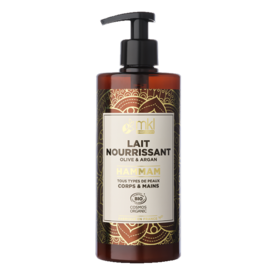 Lait Hydratant à l’Huile d’Argan et à l’Huile d’Olive bio - 400 ml