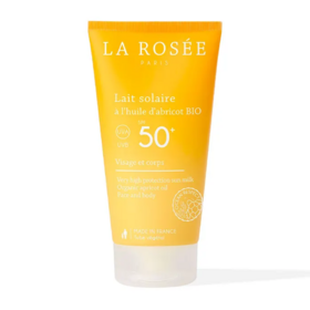 La Rosée Lait Solaire à l'Huile d'Abricot BIOSPF 50+ 150 ml