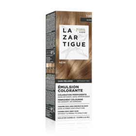 Lazartigue Émulsion colorante 7.00 blond 60 ml — coloration permanente sans ammoniaque