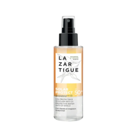 Lazartigue solar protect eau protectrice SPF50+ 100 ml — bouclier anti-uv cheveux