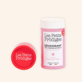 Les Petits Prodiges Déodorant 48h Fleur de coton 40 g