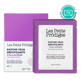 Les petits prodiges Patchs yeux défatigants x3 patchs – soin contour des yeux anti-cernes