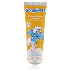 LES SCHTROUMPFS - Crème Mains Parfum Miel et Fleur d'Oranger - 30 ml
