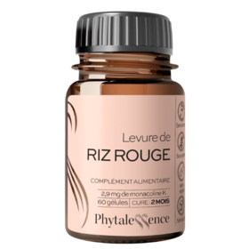 Levure de Riz Rouge Végan - 60 gélules