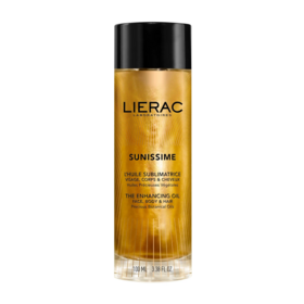 Lierac Sunissime huile sublimatrice 100 ml — soin illuminateur 3 ors visage corps cheveux