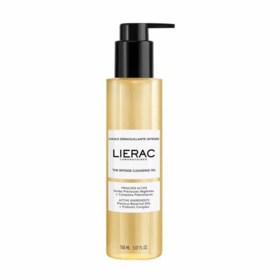 Lierac L’Huile démaquillante intense 150 ml — nettoyant visage et yeux waterproof