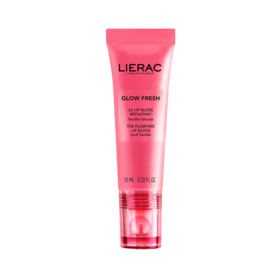 Lierac Glow fresh le lip gloss repulpant vanille glacée 10 ml — soin lèvres pulpeuses