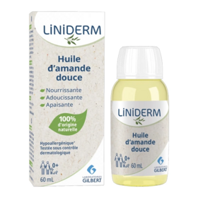 Liniderm Huile d’amande douce 60 ml