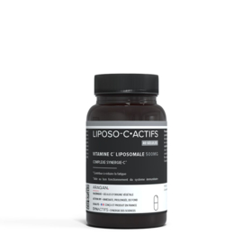 Liposo-C•Actifs Aragan 40 gélules – Vitamine C liposomale, immunité et énergie