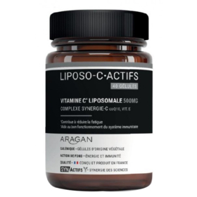 LIPOSO - C ACTIFS - Vitamine C Liposomale 500 mg - 40 gélules