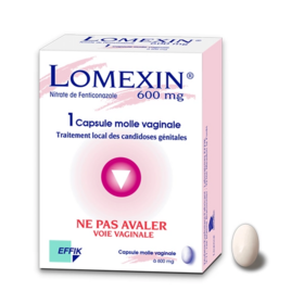 Lomexin Ovule 600 mg 1 capsules vaginales