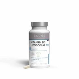 Biocyte Vitamin D Liposomal - Santé des os et immunité 30 gélules