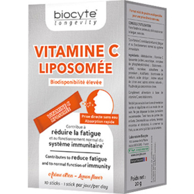 LONGEVITY - Vitamine C Liposomée - 10 sticks