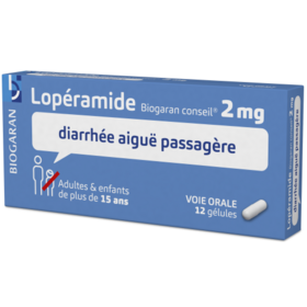Lopéramide - Anti-Diarrhéique 2 mg - 12 gélules
