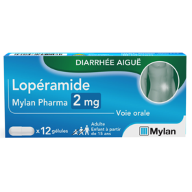 Lopéramide - Anti-Diarrhéique 2 mg - 12 gélules