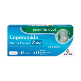 Lopéramide Biogaran Conseil 2 mg 12 comprimés – Médicament anti-diarrhéique