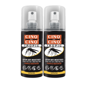 Cinq sur Cinq Tropic Spray Anti‑Moustiques Lot de 2 × 75 ml
