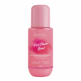 Les Secrets de Loly Pink Power Bond Spray Réparateur Sans Rinçage 200 ml – Soin réparateur Bond Repair pour cheveux texturés