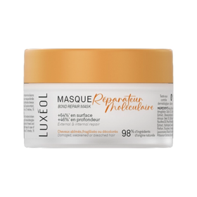 Luxéol Masque Réparateur Moléculaire – Réparation capillaire profonde & douceur 200 ml
