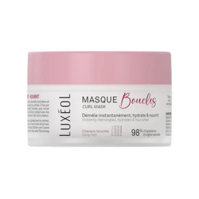 Luxéol Masque Boucles 200 ml – Soin capillaire définition & nutrition pour cheveux ondulés à bouclés